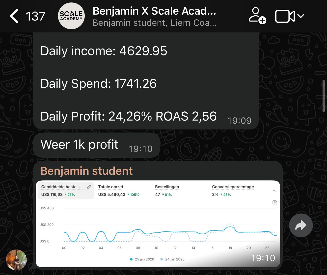 Studentresultaat 8